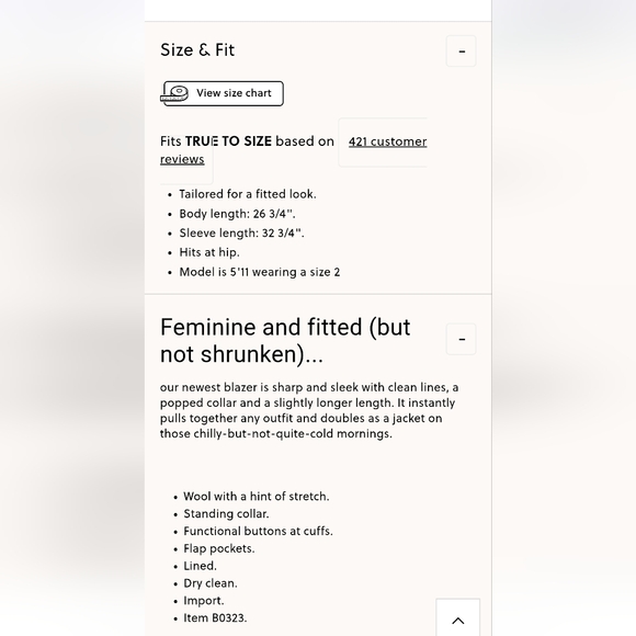 J. Crew Wool Regent Blzer Sz 2 Black - Picture 6 of 7